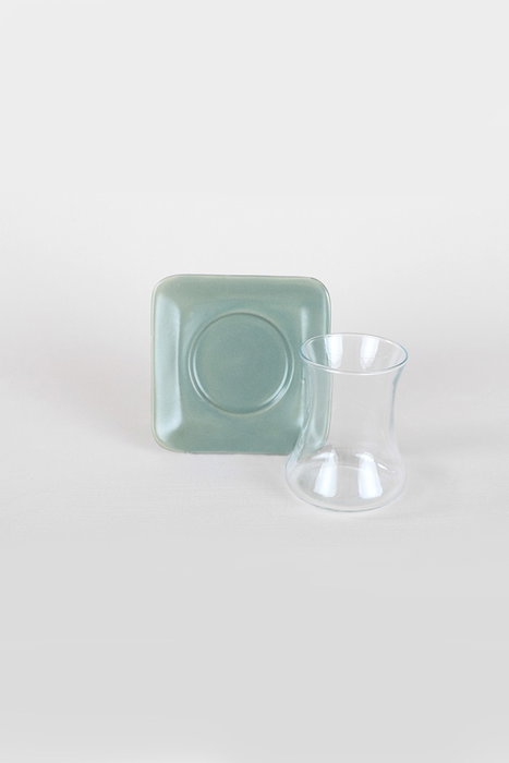 Hermia Set de desayuno de 21 piezas en gres cerámico Hermia Set de desayuno de 21 piezas en gres cerámico